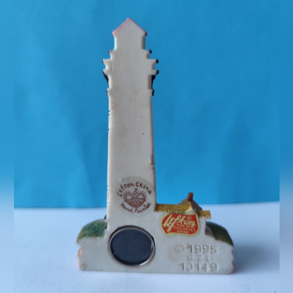 3/$20💗Lefton China Hand Paint Pigeon Point Magnet 1995 - Picture 2 of 4